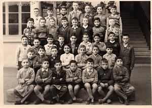 ECOLE JULES RENARD GARCONS 1956 CM1